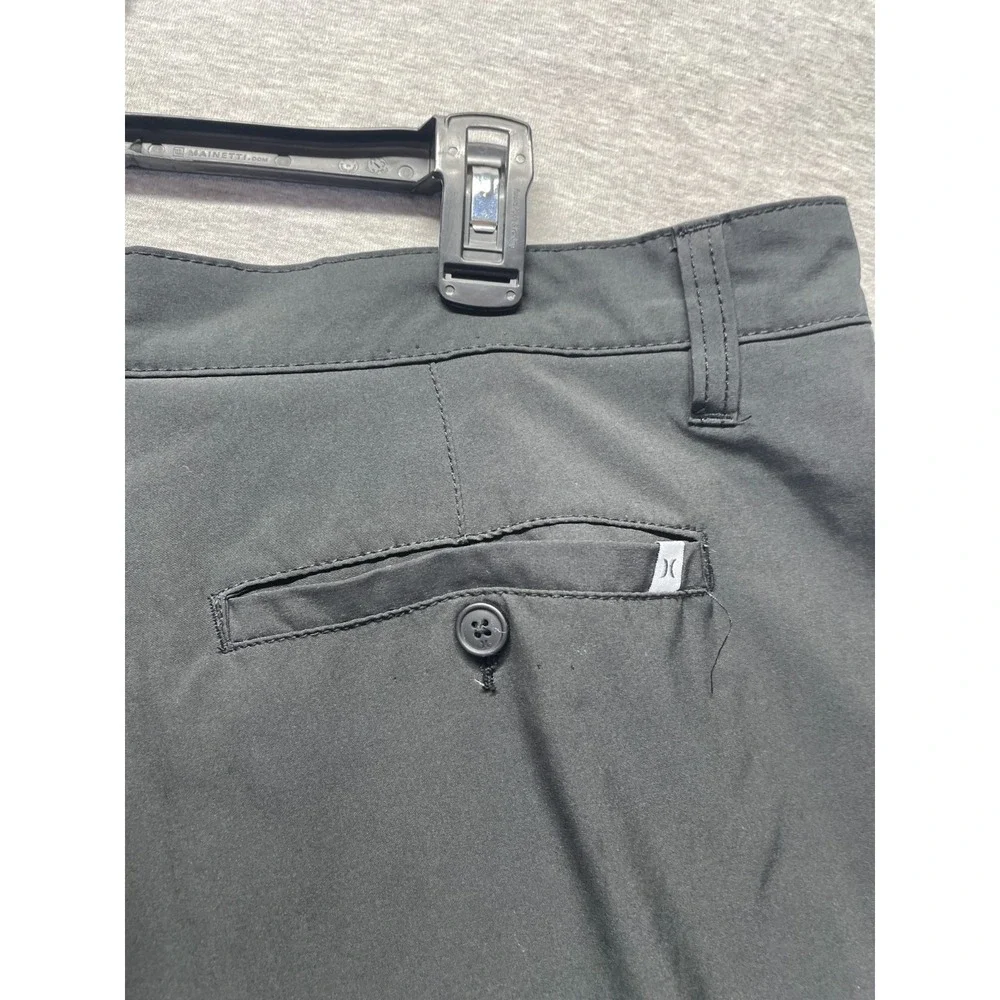 Hurley All Day Stretch Hybrid Shorts Mens W41 Black Quick Dry Moisture Wicking